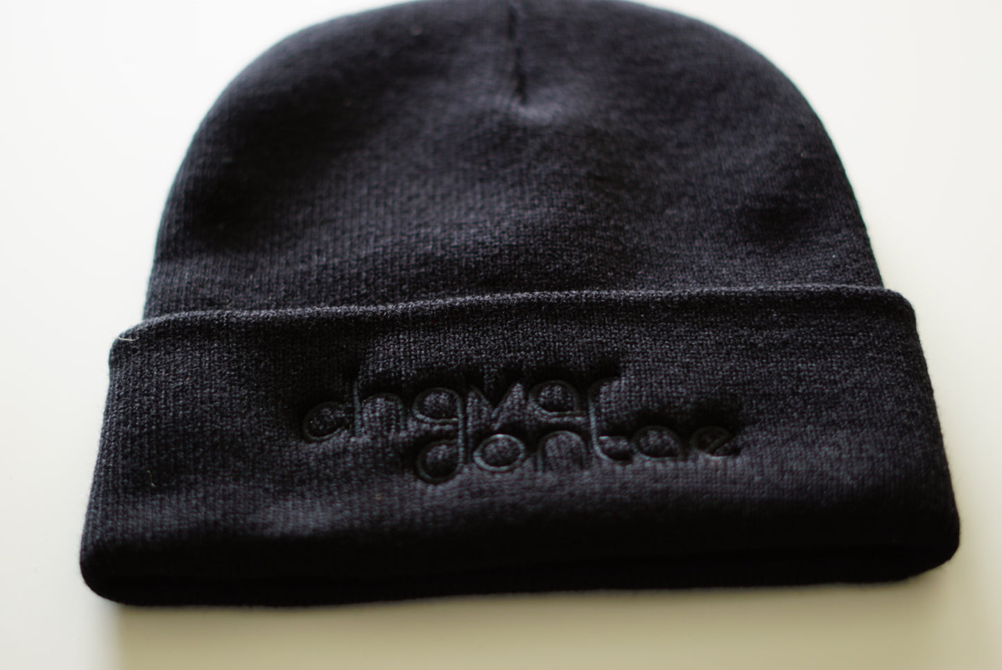 Limited Edition Black Out Beanie Hat