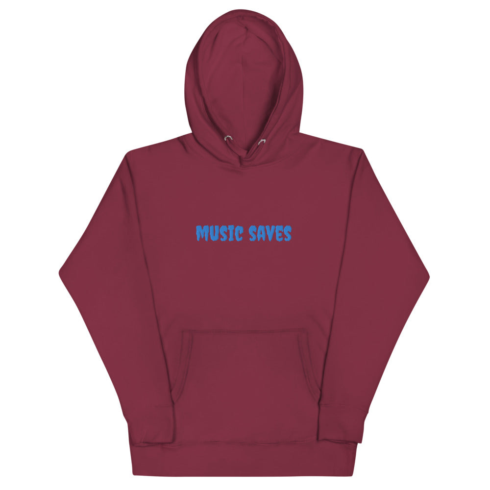 Unisex Music Saves Hoodie