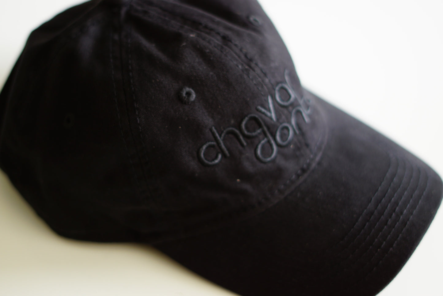 Limited Edition Black Out Logo Cap
