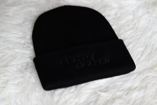 Limited Edition Black Out Beanie Hat